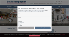 Desktop Screenshot of butikskompagniet.dk